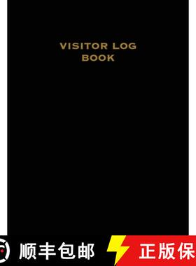 【3-4周达】Visitor Log Book: Guest Register, Visitors Sign In, Name, Date, Time, Business, Guests Con... [9781649443168]