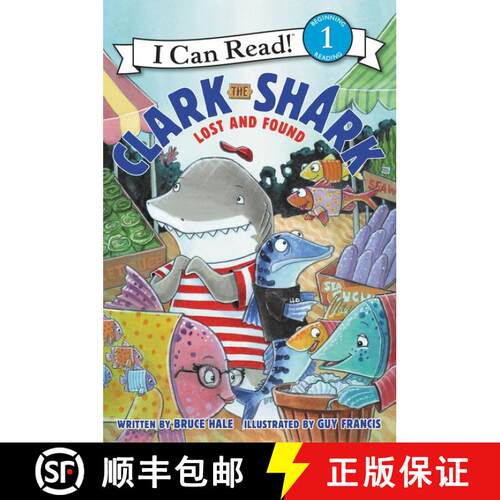 【3-4周达】Clark the Shark: Lost and Found (I Can Read Level 1) [9780062279101]
