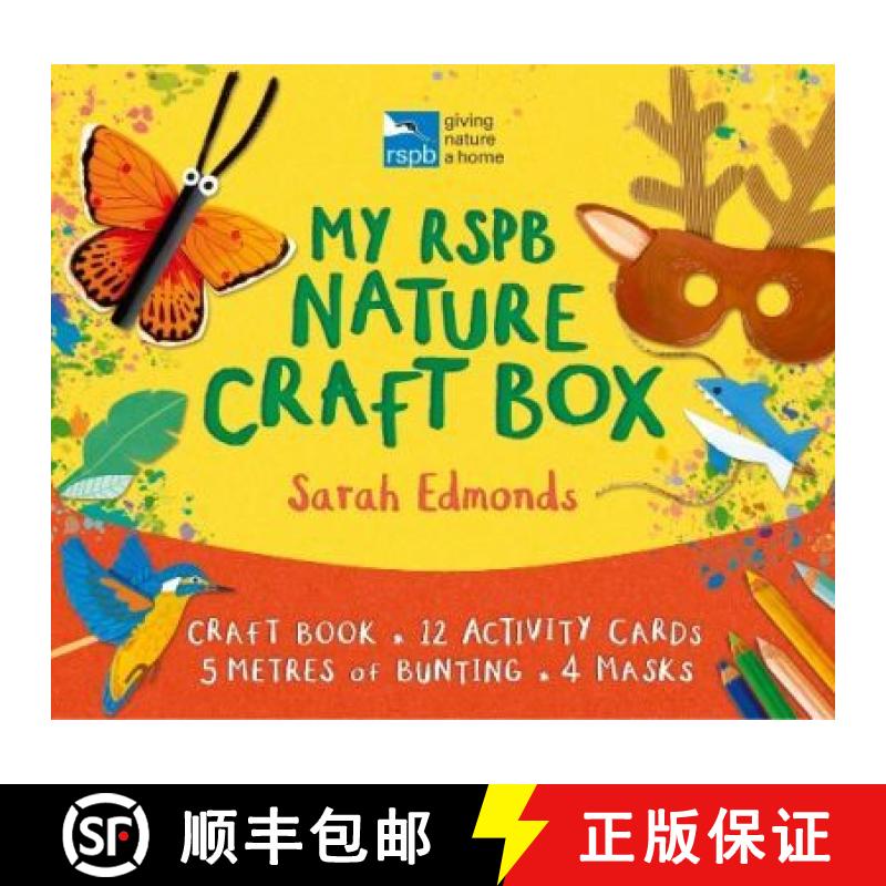 【2-3周达】My RSPB Nature Craft Box : Make and Play [9781406377828]