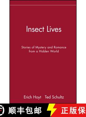 【3-4周达】Insect Lives: Stories of Mystery and Romance from a Hidden World [9780471282778]