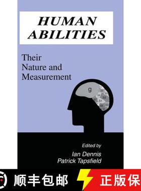 【3-4周达】Human Abilities : Their Nature and Measurement [9780805818000]