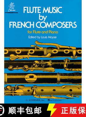 【3-4周达】Flute Music by French Composers for Flute and Piano - Flute Sheet Music Collection - Flute... [9780793525768]