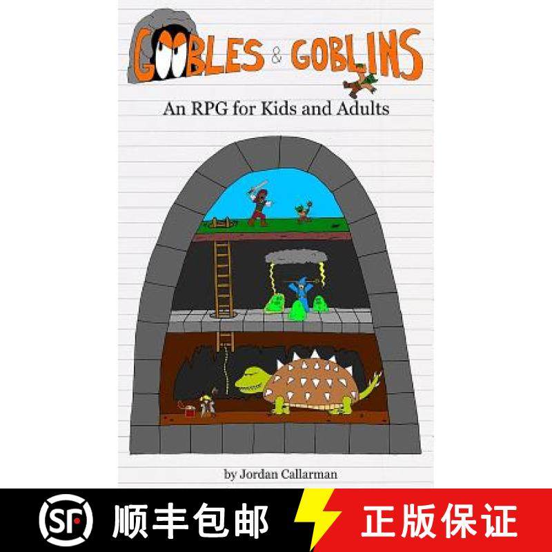 预订 Goobles & Goblins: An RPG for Kids and Adults [9780692387603]