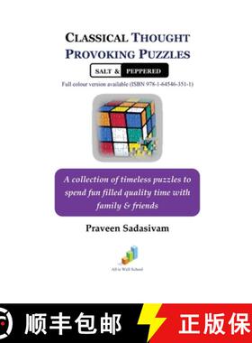 【3-4周达】Classical Thought Provoking Puzzles Salt & Peppered: A collection of timeless puzzles to s... [9781646502226]