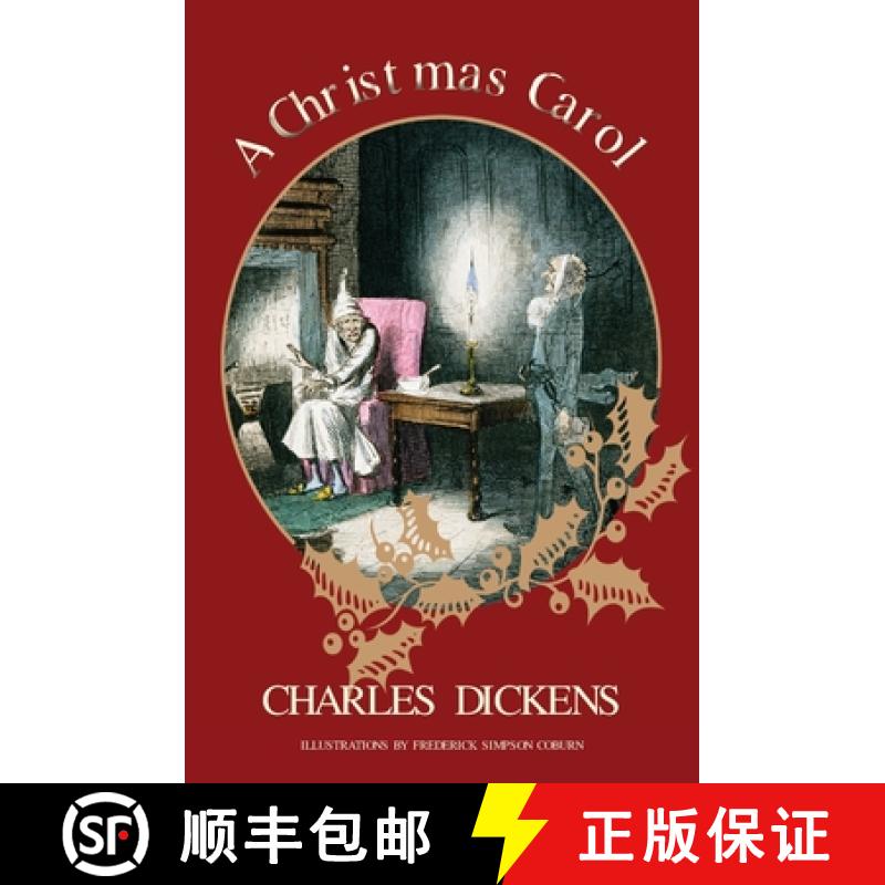 【3-4周达】A Christmas Carol (Warbler Classics Illustrated Edition) [9781965684146]