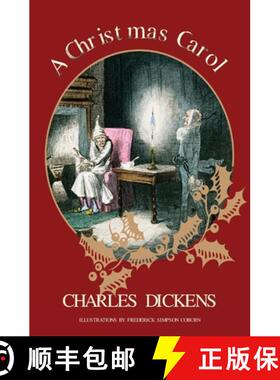 【3-4周达】A Christmas Carol (Warbler Classics Illustrated Edition) [9781965684146]