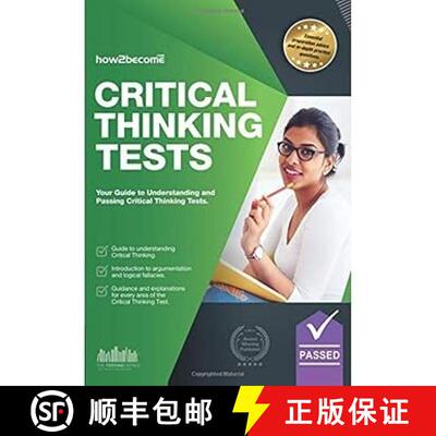 【3-4周达】Critical Thinking Tests: Understanding Critical Thinking Skills and Passing Critical Think... [9781911259374]