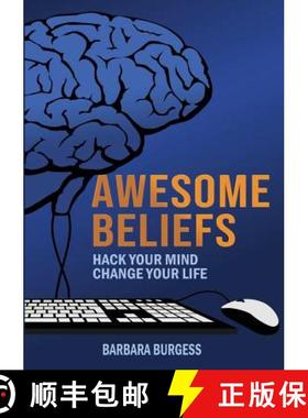 【3-4周达】Awesome Beliefs: Hack Your Mind, Change Your Life [9780244396176]