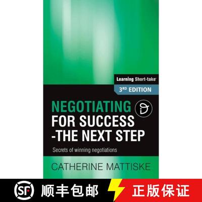 【3-4周达】Negotiating for Success - The Next Step: Secrets of winning negotiations [9781921547164]