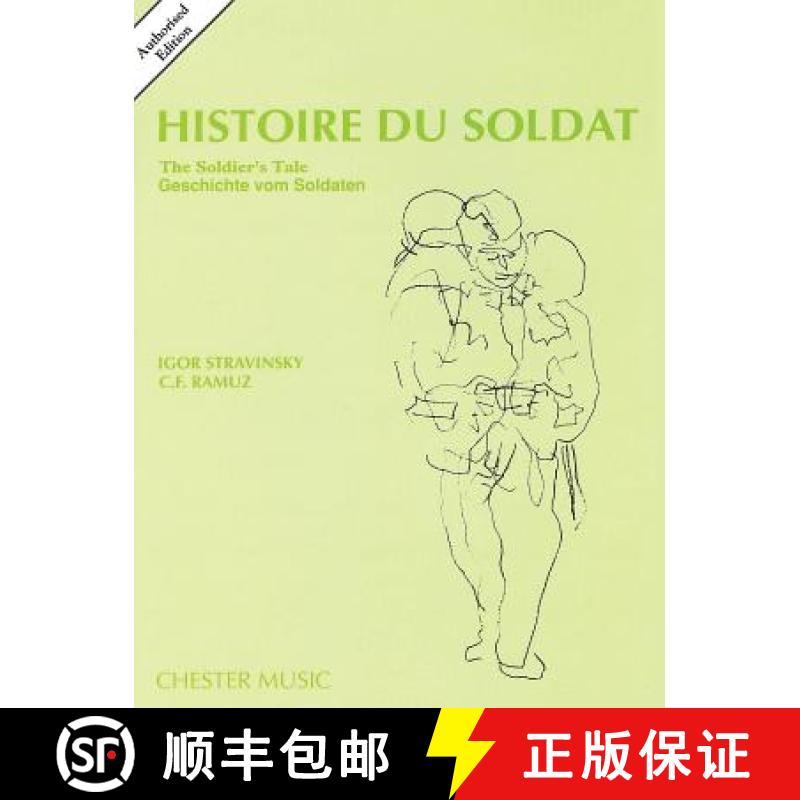 【3-4周达】Histoire Du Soldat (the Soldier's Tale) [9780711938410]