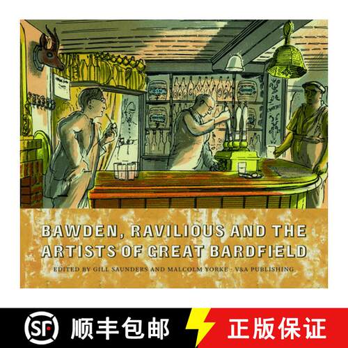 预订 精装 Bawden, Ravilious and the Artists of Great Bardfield [9781851778522]