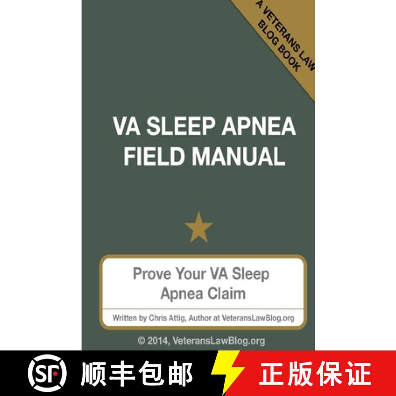 【2-3周达】VA Sleep Apnea Field Manual [9780991659494]