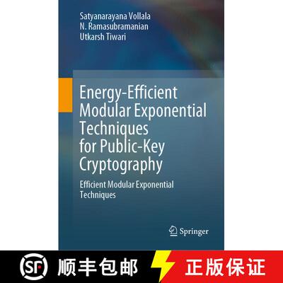 【3-4周达】精装 Energy-Efficient Modular Exponential Techniques for Public-Key Cryptography : Efficie... [9783030745233]