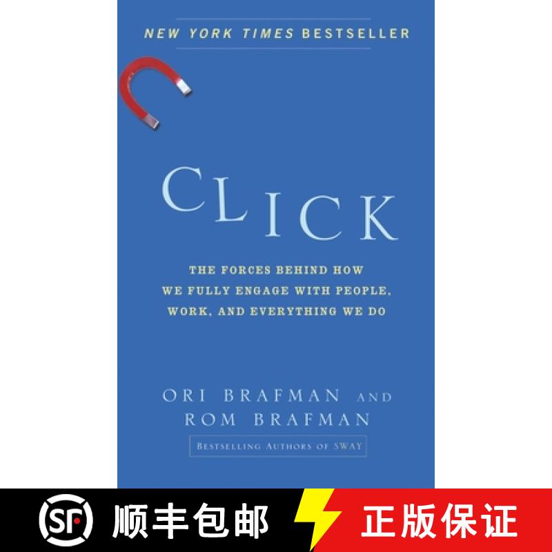 【3-4周达】Click: The Forces Behind How We Fully Engage with People, Work, and Everything We Do [9780385529068]