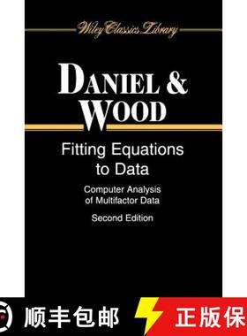 【3-4周达】Fitting Equations To Data: Computer Analysis Of Multifactor Data, 2Nd Edition (Wiley Class... [9780471376842]