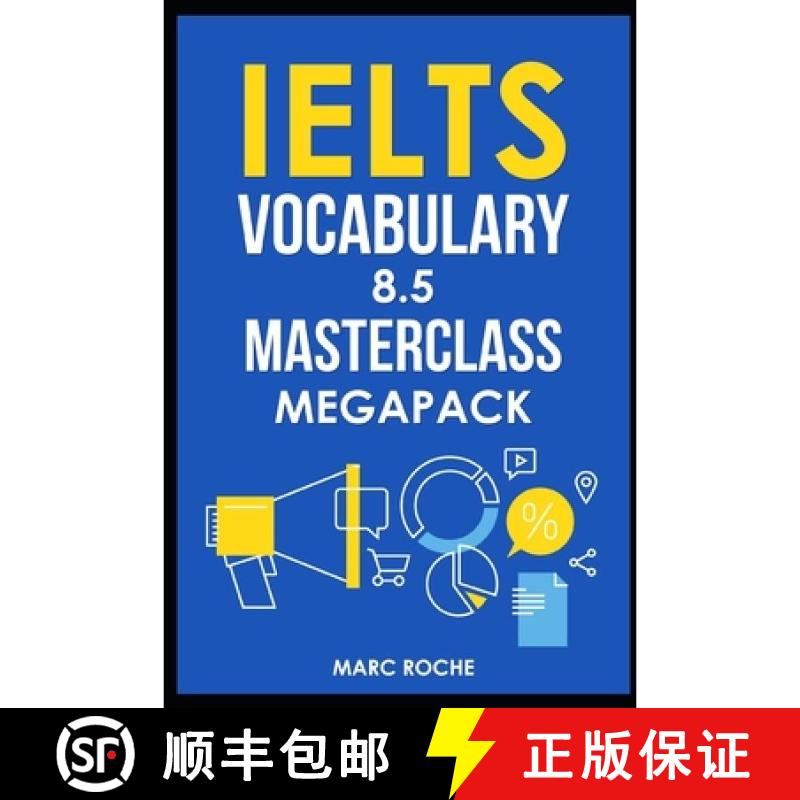 【3-4周达】IELTS Vocabulary 8.5 Masterclass Series MegaPack Books 1, 2, & 3: Advanced Vocabulary Mast... [9798565045796]图片