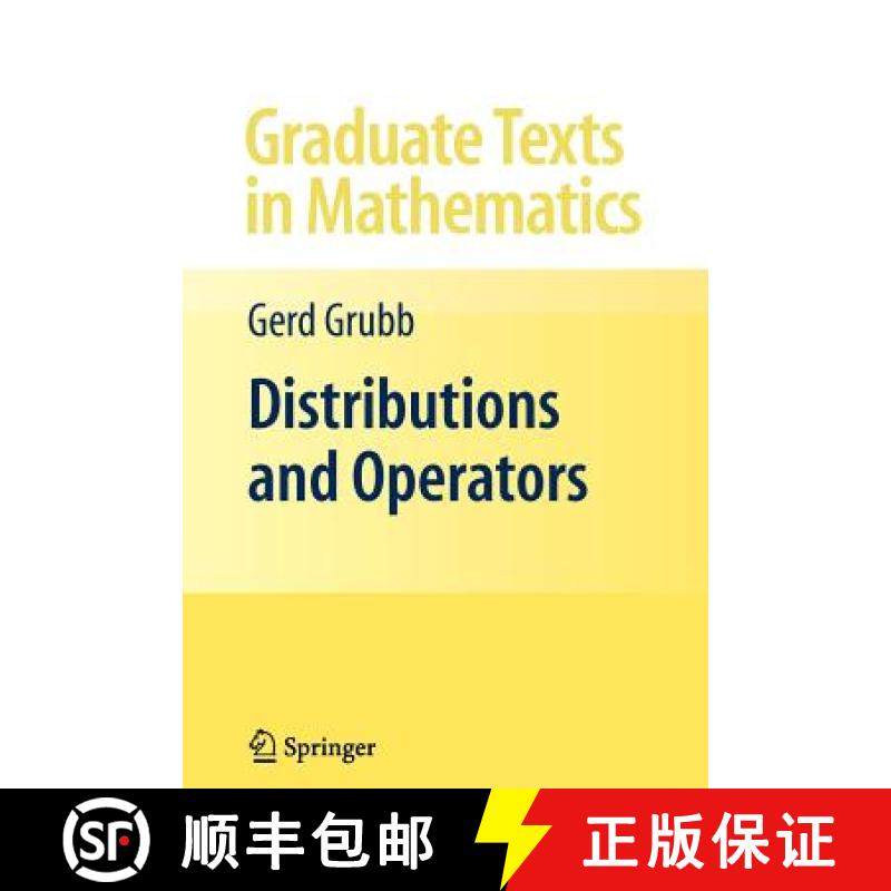 【3-4周达】Distributions and Operators [9781441927439]