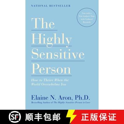 现货 天生敏感 The Highly Sensitive Person: How to Thrive When the World Overwhelms You [9780553062182]