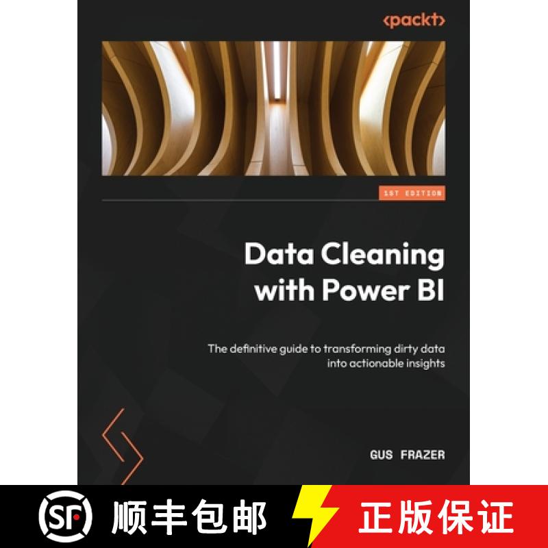 预订 Data Cleaning with Power BI: The definitive guide to transforming dirty data into actionable ins... [9781805126409]