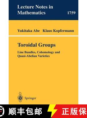 【3-4周达】Toroidal Groups : Line Bundles, Cohomology and Quasi-Abelian Varieties [9783540419891]
