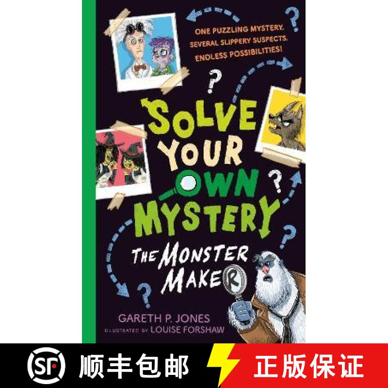 【3-4周达】Solve Your Own Mystery: The Monster Maker [9781788953115]