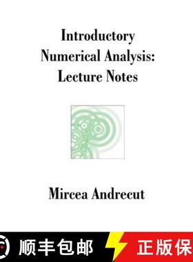 预订 Introductory Numerical Analysis: Lecture Notes [9781581127577]