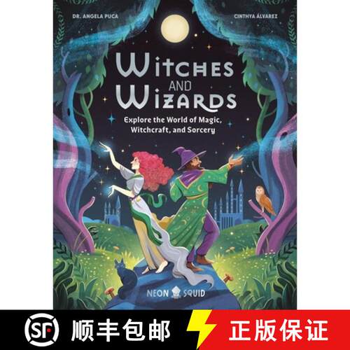 预订 精装 Witches and Wizards: Explore the World of Magic, Witchcraft, and Sorcery [9781684495993]