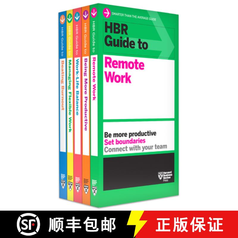 【3-4周达】Work from Anywhere: The HBR Guides Collection (5 Books) [9781647826192]
