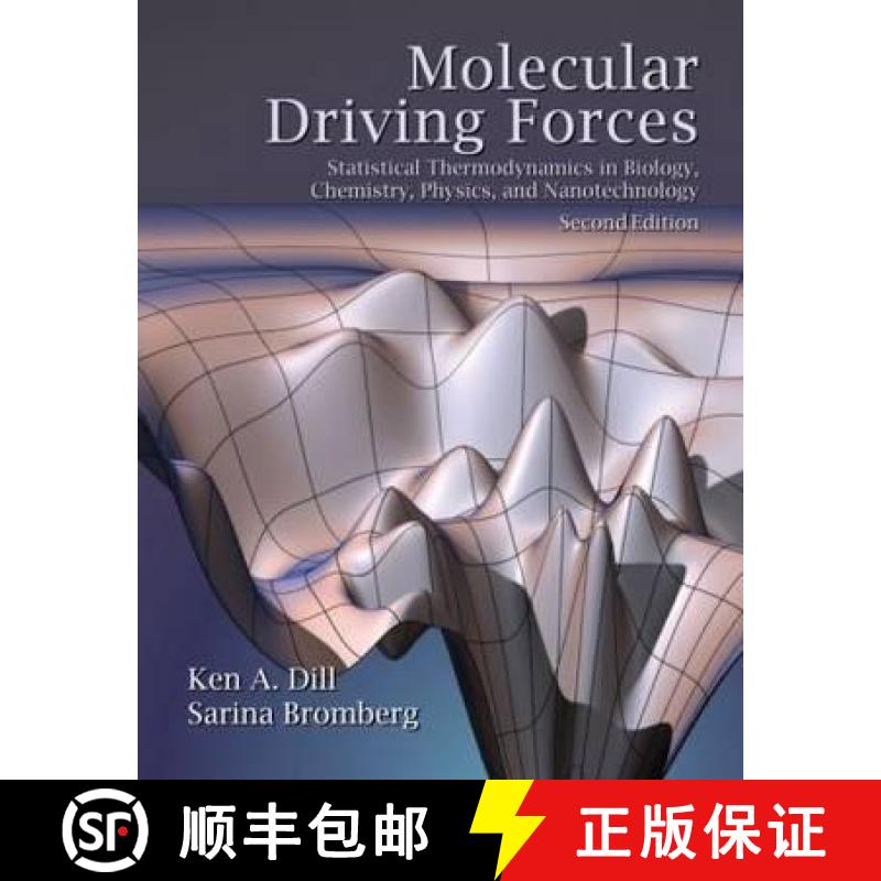 【3-4周达】Molecular Driving Forces: Statistical Thermodynamics in Biology, Chemistry, Physics, and N... [9780815344308]