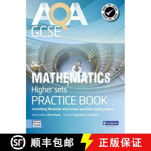 【3-4周达】AQA GCSE Mathematics for Higher sets Practice Book: including Modular and Linear Practice ... [9781408232774]