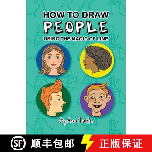 【3-4周达】精装 How To Draw People - Using the Magic of Line: A comprehensive guide to sketching figu... [9781958428146]