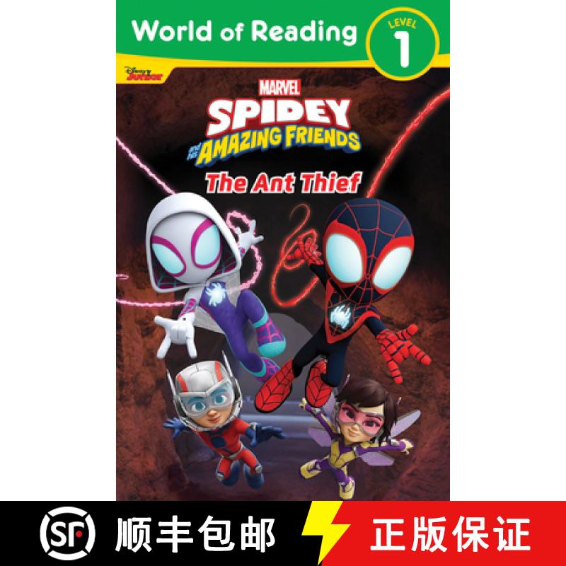 【3-4周达】World of Reading: Spidey and His Amazing Friends the Ant Thief [9781368095464]