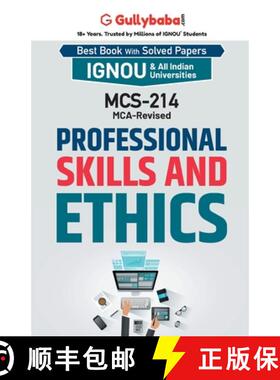 【3-4周达】MCS-214 Professional Skills and Ethics [9789391544232]