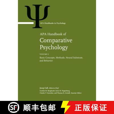 【4周达】APA Handbook of Comparative Psychology: Volume 1: Basic Concepts, Methods, Neural Substrate,... [9781433823480]