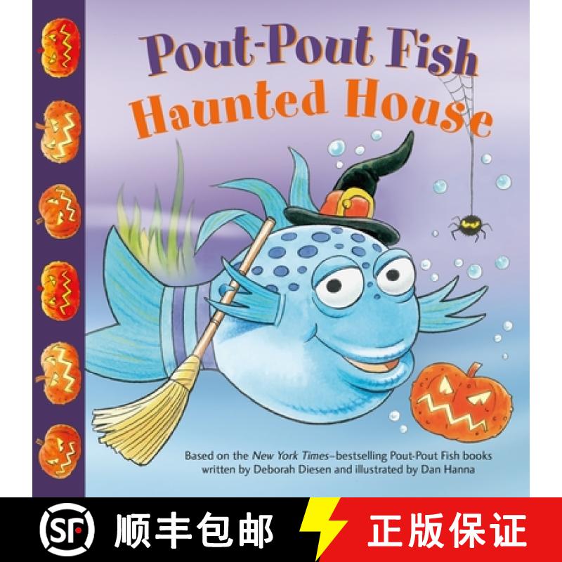 【3-4周达】Pout-Pout Fish: Haunted House [9780374310523]