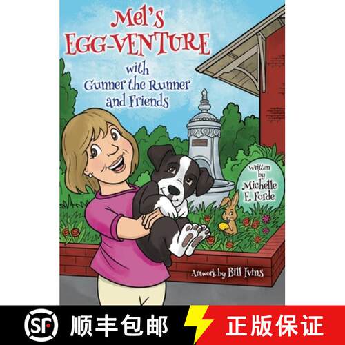 【3-4周达】精装 Mel's Egg-Venture with Gunner the Runner and Friends [9798986776606]
