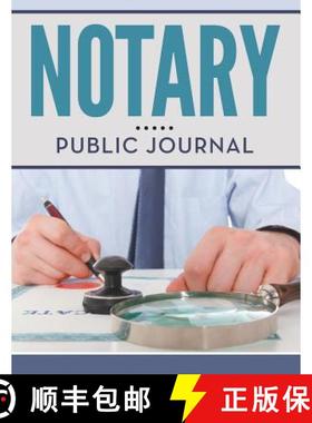 【3-4周达】Notary Public Journal [9781681452777]