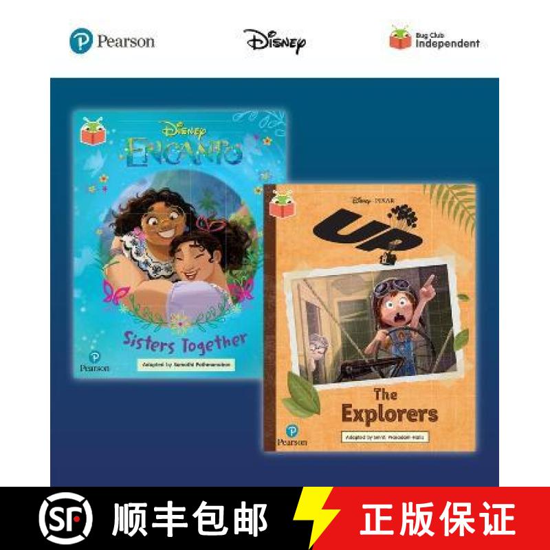 【3-4周达】Pearson Bug Club Disney Year 2 Pack E, including Gold and Lime book band readers; Encanto:... [9781292720517]