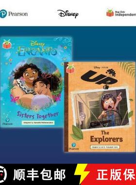 【3-4周达】Pearson Bug Club Disney Year 2 Pack E, including Gold and Lime book band readers; Encanto:... [9781292720517]