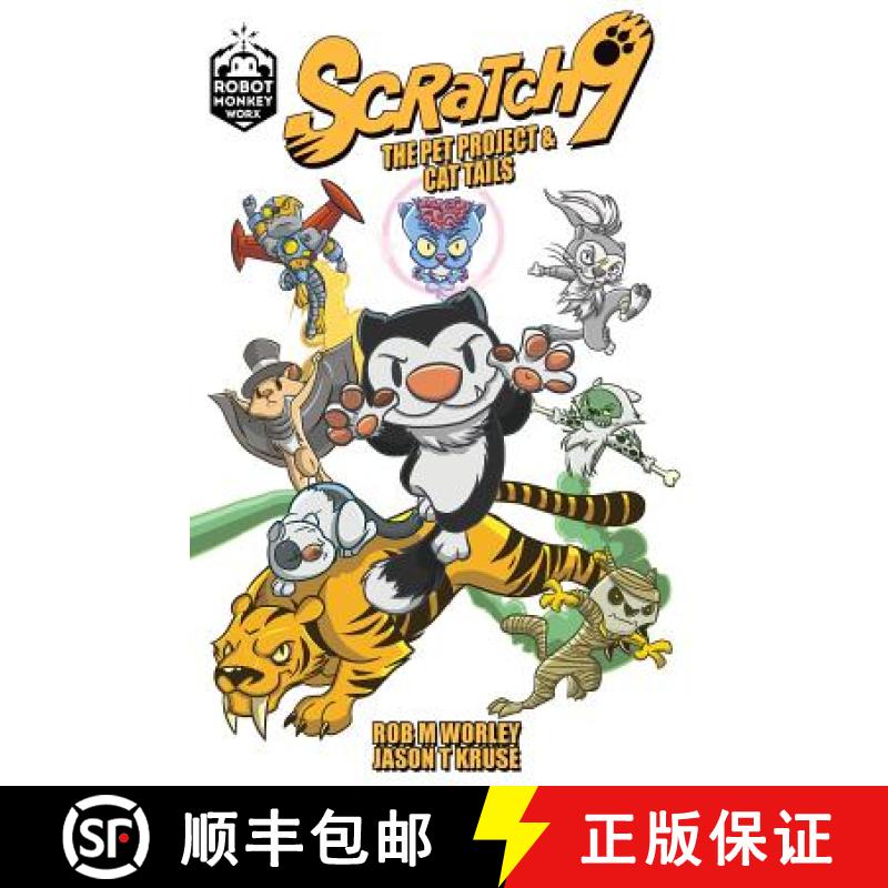 【3-4周达】Scratch9: The Pet Project & Cat Tails [9780996672719]