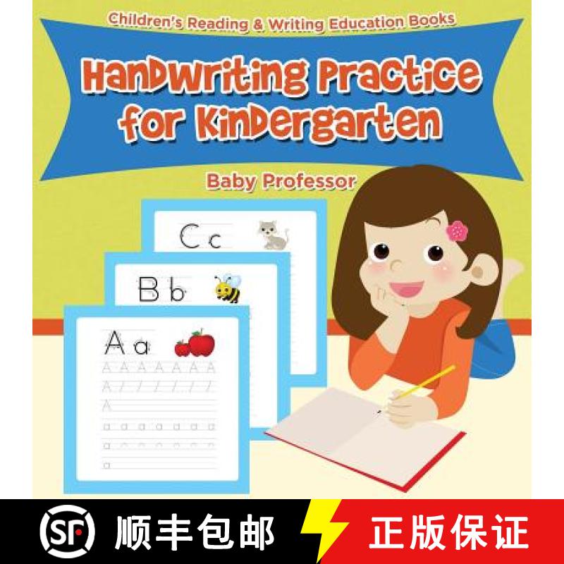 【3-4周达】Handwriting Practice for Kindergarten : Children's Reading & Writing Education Books [9781683264040]