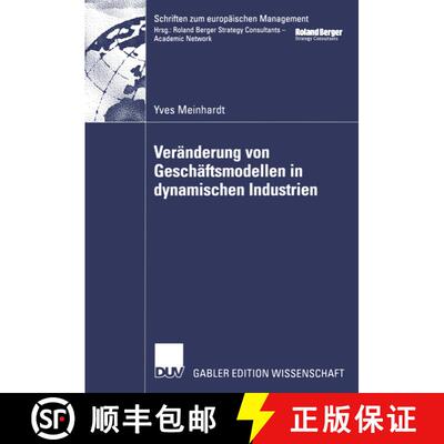【3-4周达】Veränderung von Geschäftsmodellen in dynamischen Industrien : Fallstudien aus der Biotec... [9783824477647]