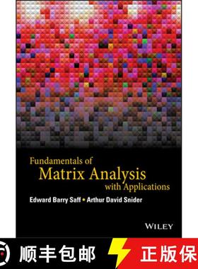【3-4周达】Fundamentals Of Matrix Analysis With Applications [Wiley数学] [9781118953655]