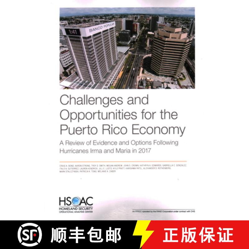 【3-4周达】Challenges and Opportunities for the Puerto Rico Economy: A Review of Evidence and Options... [9781977403254]