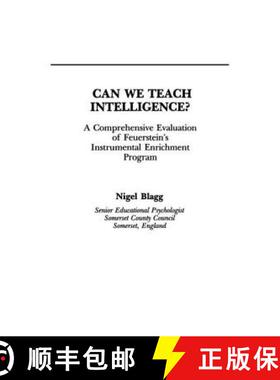 【3-4周达】Can We Teach Intelligence? : A Comprehensive Evaluation of Feuerstein's Instrumental Enric... [9781138988057]