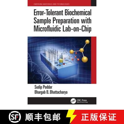 【3-4周达】Error-Tolerant Biochemical Sample Preparation with Microfluidic Lab-On-Chip [9781032113807]