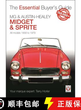 【3-4周达】MG & Austin-Healey Midget & Sprite: All Models 1958 to 1979 [9781787114210]