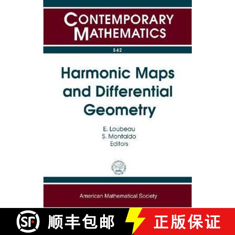 【3-4周达】Harmonic Maps and Differential Geometry [9780821849873]
