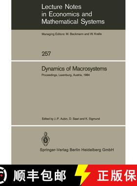 【3-4周达】Dynamics of Macrosystems: Proceedings of a Workshop on the Dynamics of Macrosystems Held a... [9783540159872]