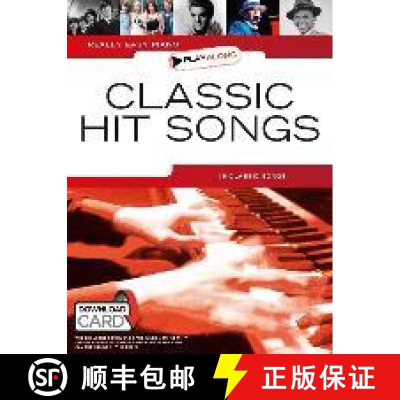 【2-3周达】Really Easy Piano Playalong: Classic Hit Songs (Book/Audio Download) [9781783059829]